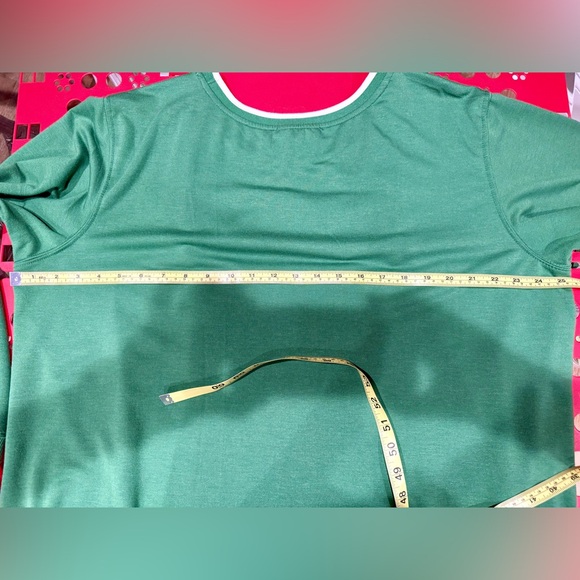 Jane and Delancey Pickleball Sweatshirt/Top Green Crew Neck - Picture 8 of 8